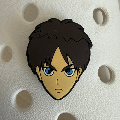 Attack on titan anime shoe charm collection