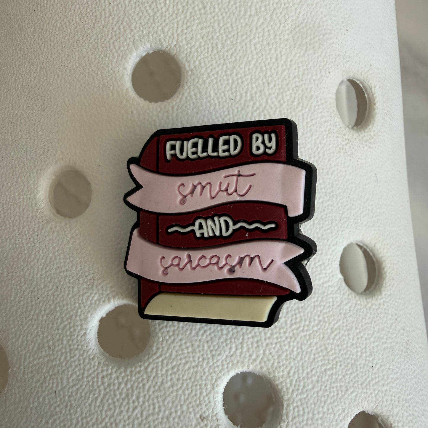 Smut book reader shoe charm collection - bookish booktok