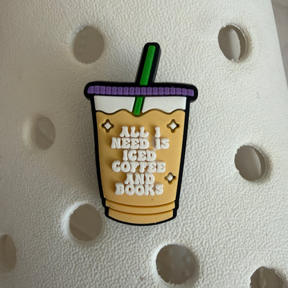 Smut book reader shoe charm collection - bookish booktok