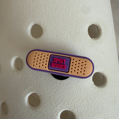 Smut book reader shoe charm collection - bookish booktok