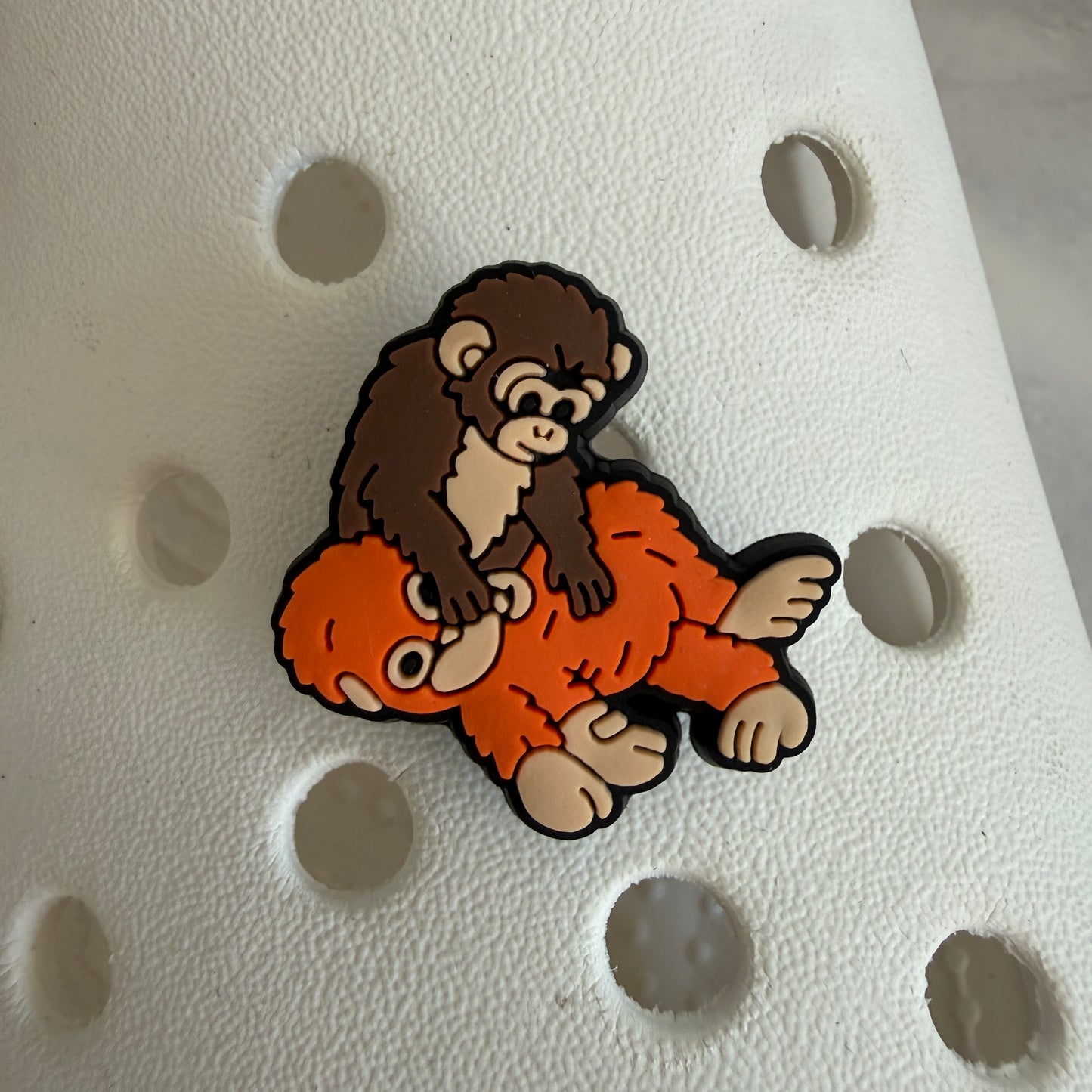 Punch the monkey shoe charm collection
