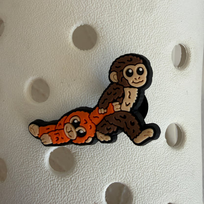 Punch the monkey shoe charm collection