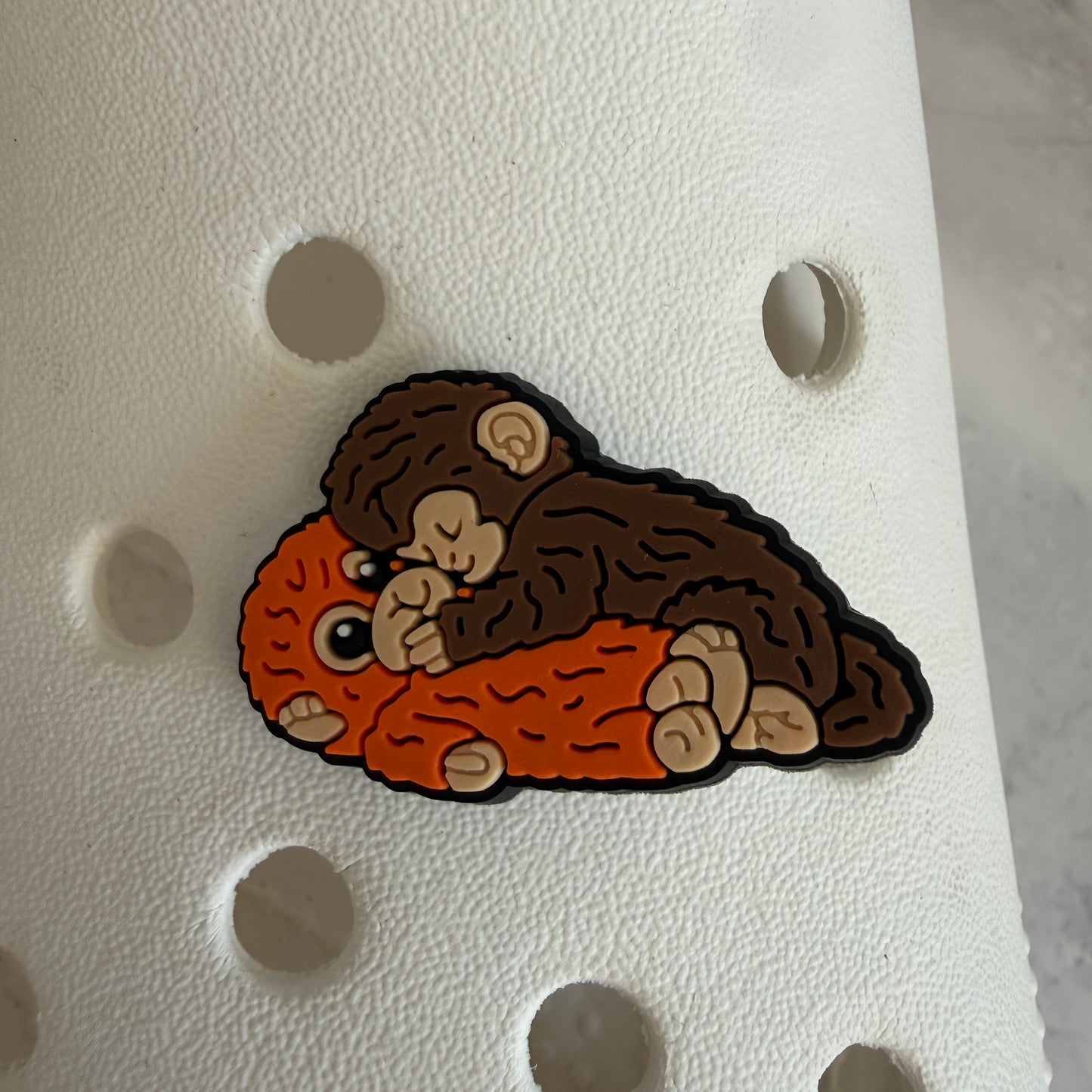 Punch the monkey shoe charm collection