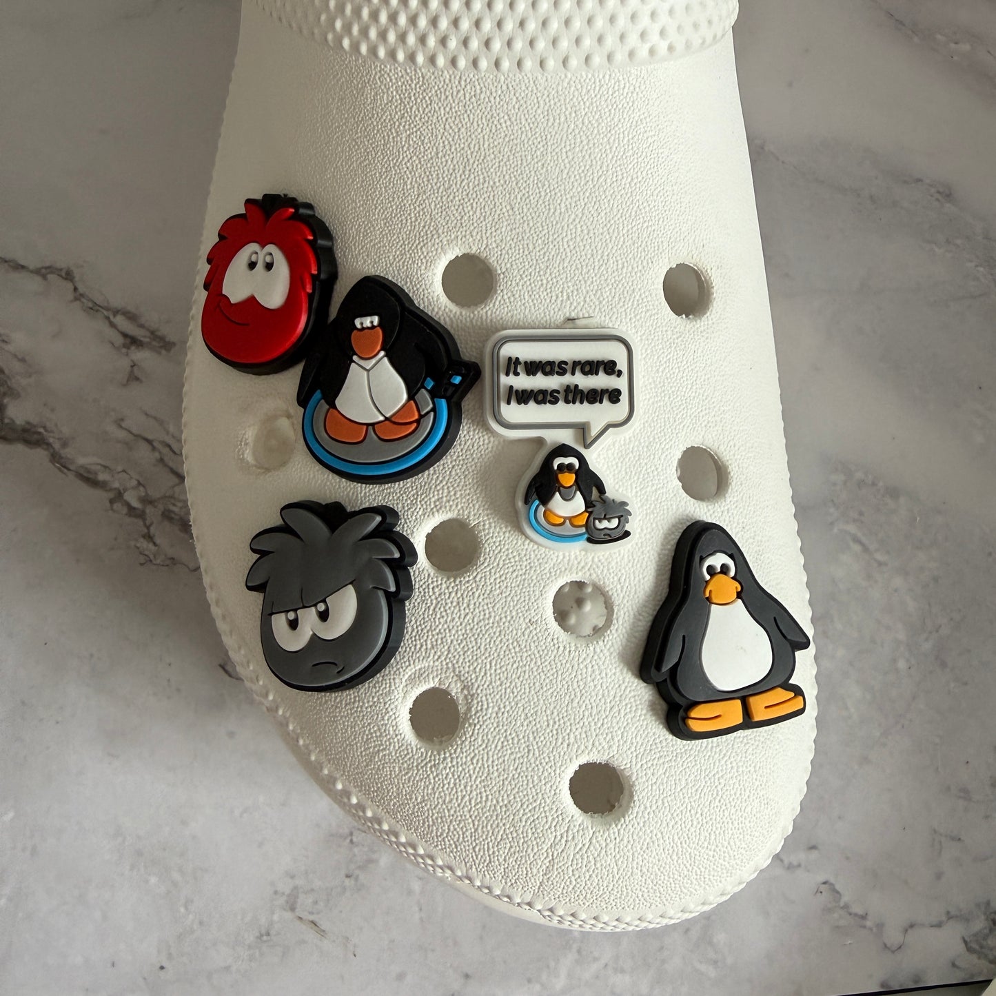 Club penguin game shoe charm
