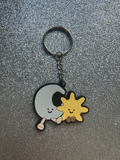 Large and small KEYRINGS - teddy collection custom/handmade