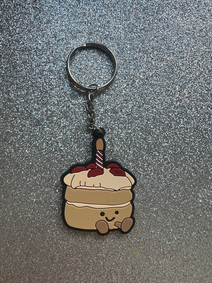 Large and small KEYRINGS - teddy collection custom/handmade