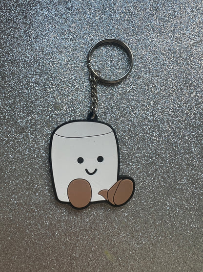 Large and small KEYRINGS - teddy collection custom/handmade
