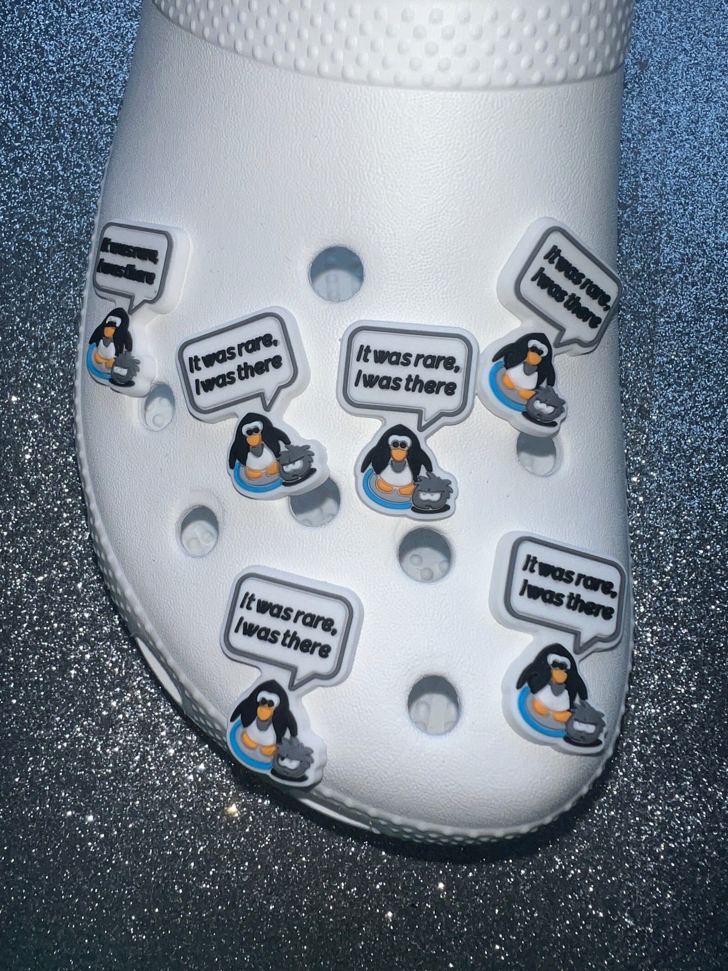 Club penguin game shoe charm