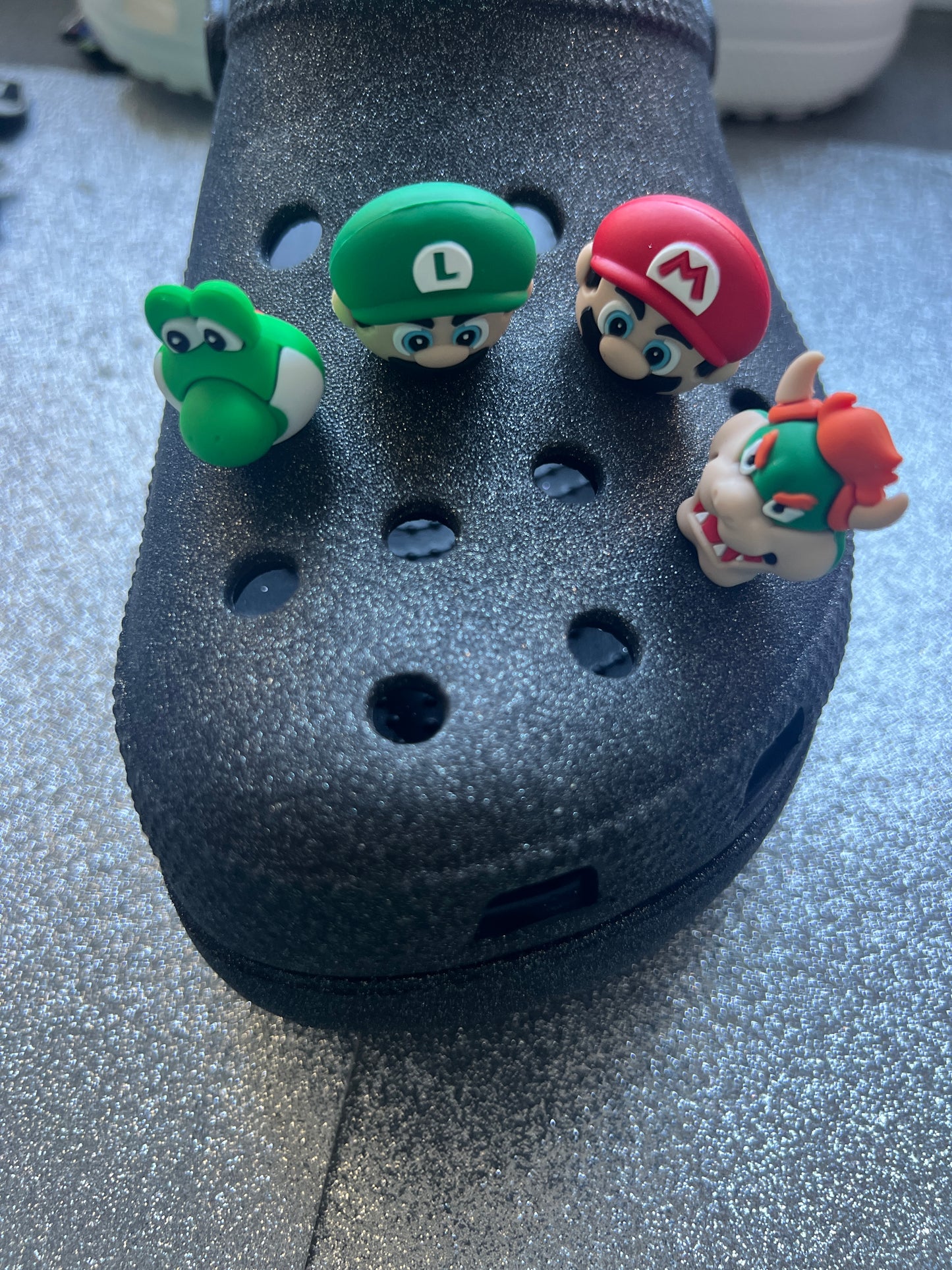 3D Mario shoe charm collection