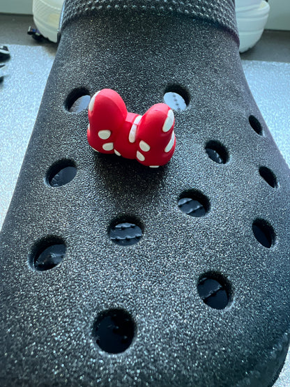 3D Mouse shoe charm collection