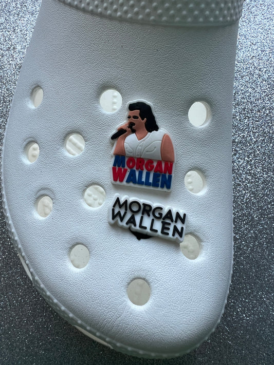 Morgan Wallen shoe charm collection