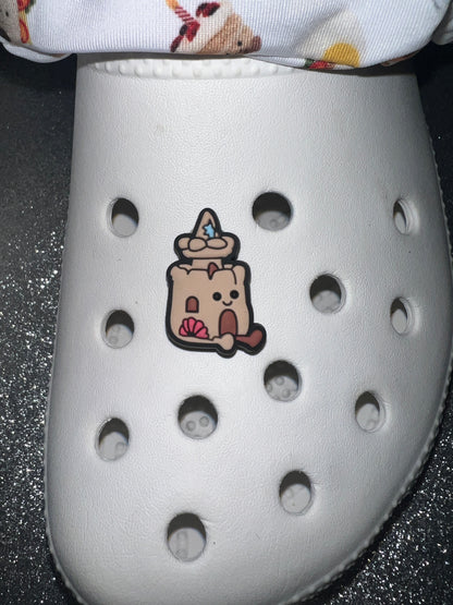 DISCOUNTED Food, animal, drink shoe charms / strap cover collection - 100+ STYLES . Custom made with love