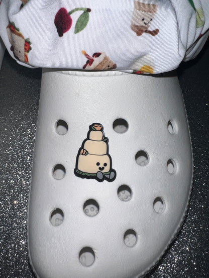 DISCOUNTED Food, animal, drink shoe charms / strap cover collection - 100+ STYLES . Custom made with love