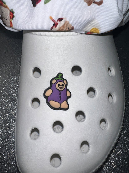 DISCOUNTED Food, animal, drink shoe charms / strap cover collection - 100+ STYLES . Custom made with love