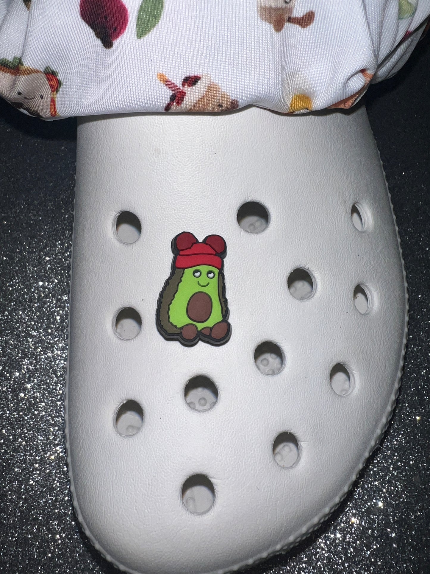 Jell teddy plush shoe charms / strap cover collection