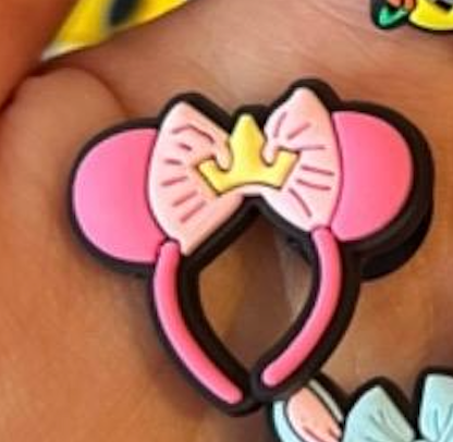 Mouse ears shoe charm collection