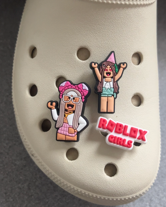 Robl0x girls shoe charm collection blox