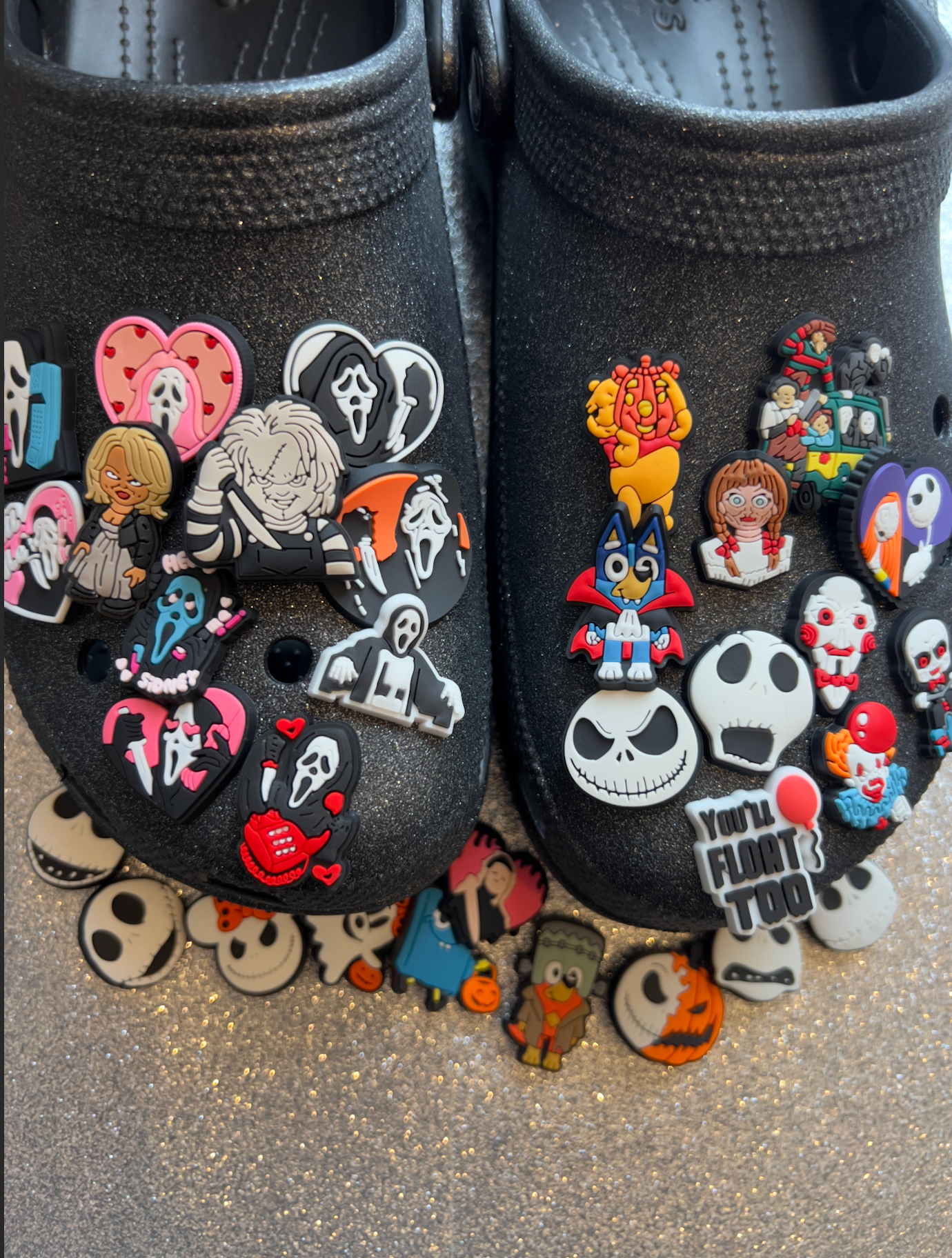 Halloween CHARACTER shoe charm collection