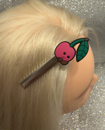 Jelly teddy HAIR CLIPS - alligator clips