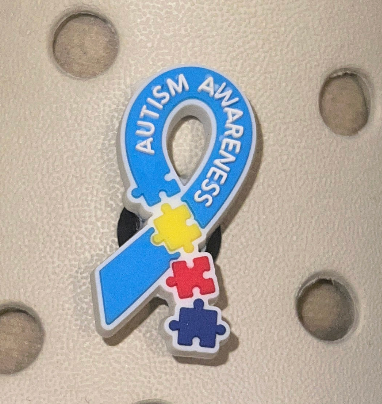 Autism awareness shoe charm collection