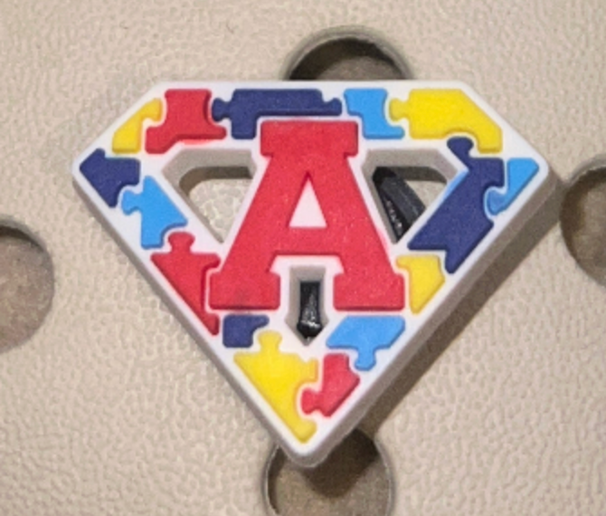 Autism awareness shoe charm collection