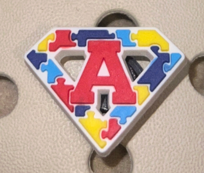 Autism awareness shoe charm collection