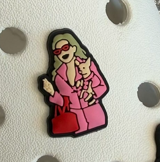 Legally Blonde inspired shoe charm