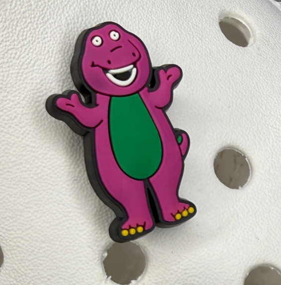 Barney & friends shoe charm collection