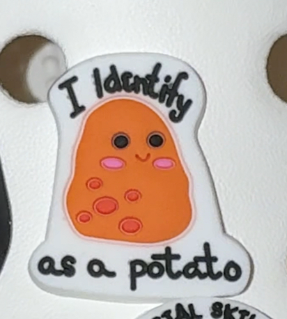 Funny potato shoe charm collection