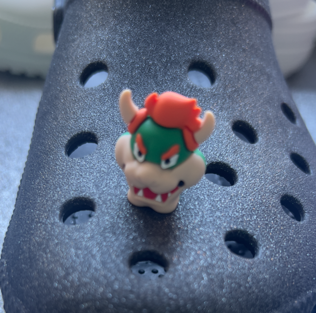 3D Mario shoe charm collection