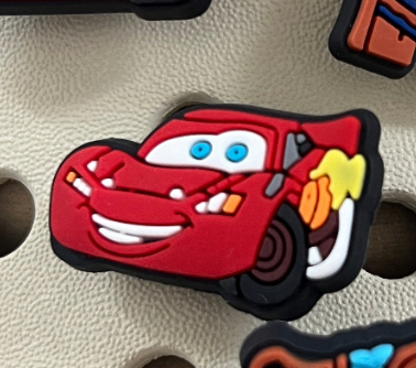 Car inspired shoe charm collection