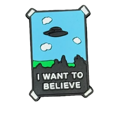 Alien UFO tv show shoe charm collection