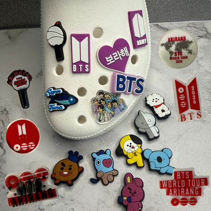 BTS shoe charm collection - BT21 - Arirang world tour