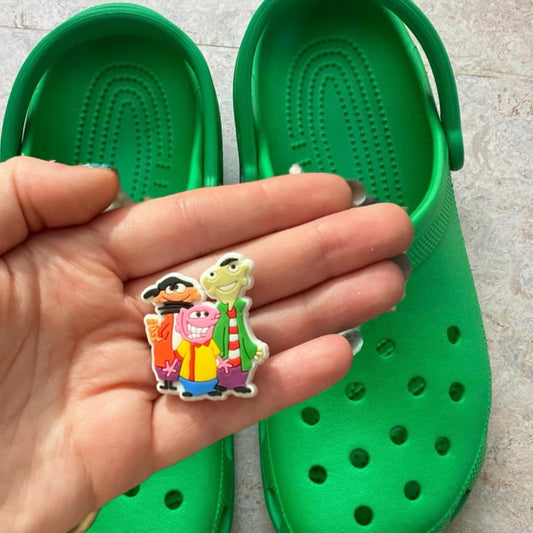 Ed, Edd and Eddy shoe charm