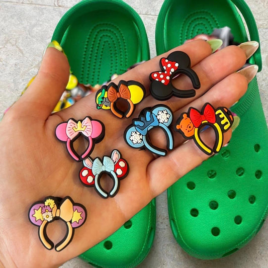 Mouse ears shoe charm collection